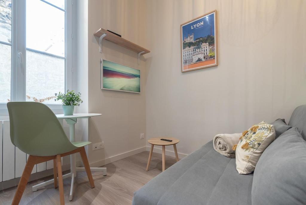 Appartement Studio Part Dieu - Cozy - Wifi Fibre à Lyon Extérieur photo